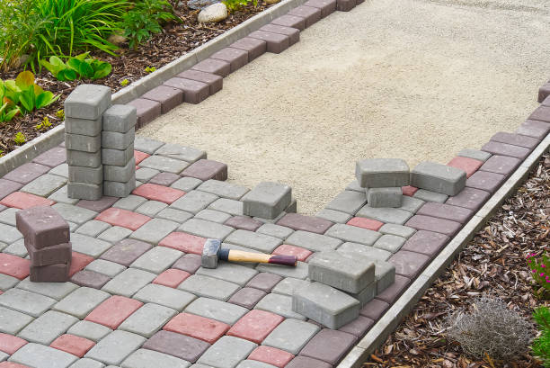 Residential Paver Driveway in Hooks, TX